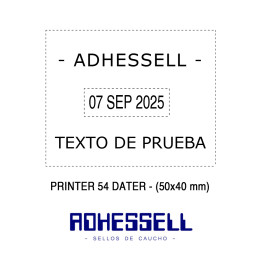 Sello automatico - Colop Printer 54 Dater
