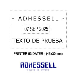 Sello automatico - Colop Printer 53 Dater