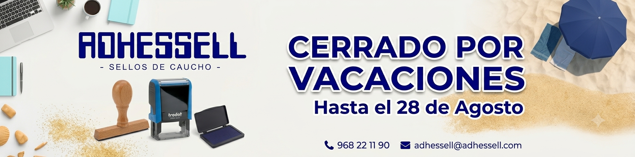 Cerrado por vacaciones